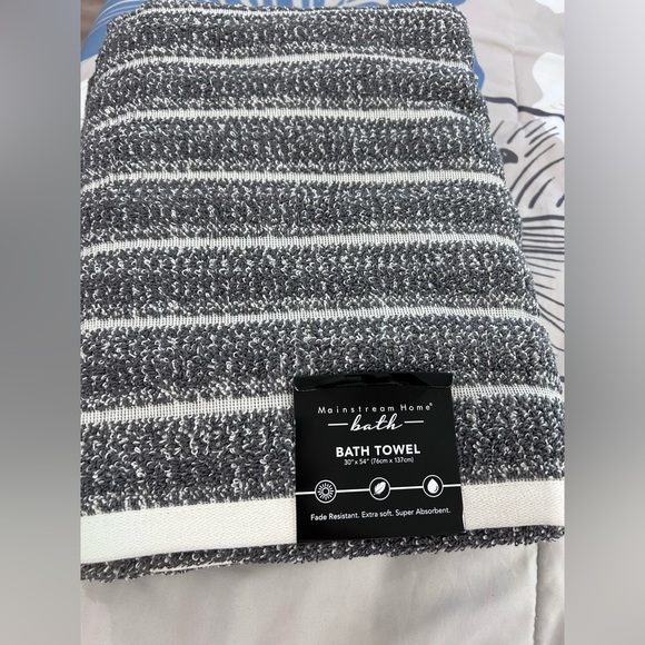 Mainstream Home Bath Mainstream Home 2 Long Bath Towels 3x54